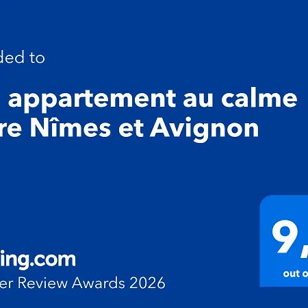 Joli Au Calme Entre Nimes Et Avignon